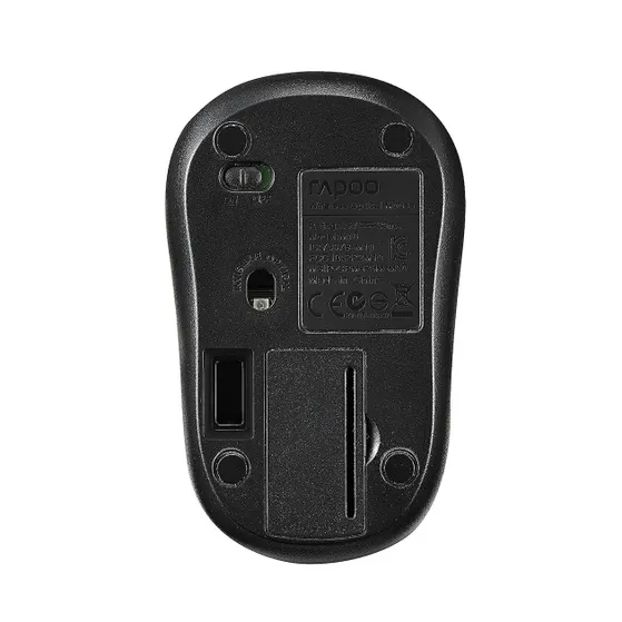 Rapoo M10 Plus Draadloze Muis Zwart