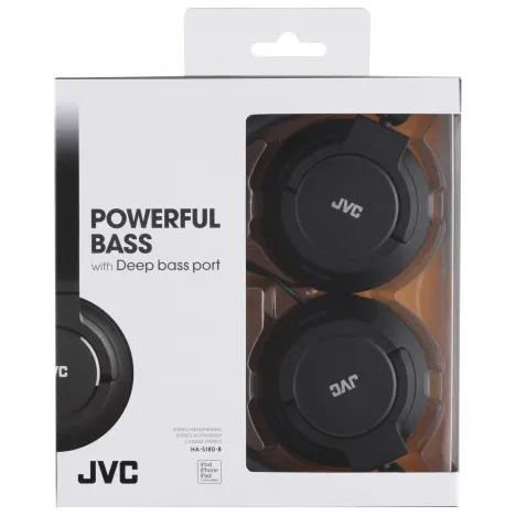 JVC HA-S180 Zwart