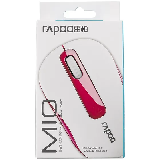 Rapoo M10 Plus Draadloze Muis Rood
