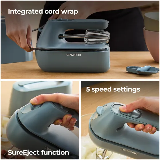 Kenwood Quickmix GO (HMP40.000GY) Blauw