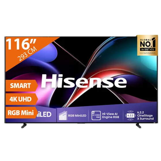 Hisense RGB MiniLED 116UXQ (2026)