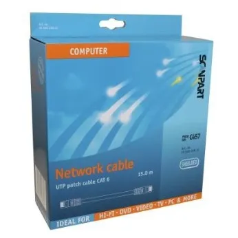 Scanpart netwerkkabel (UTP) CAT6 15,0m