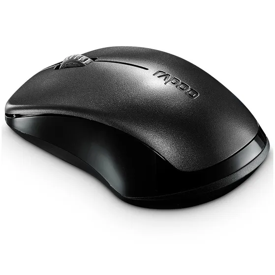 Rapoo 1620 Draadloze Muis Zwart