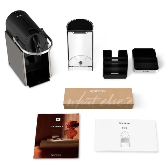 Krups Nespresso Pixie XN306T Titanium