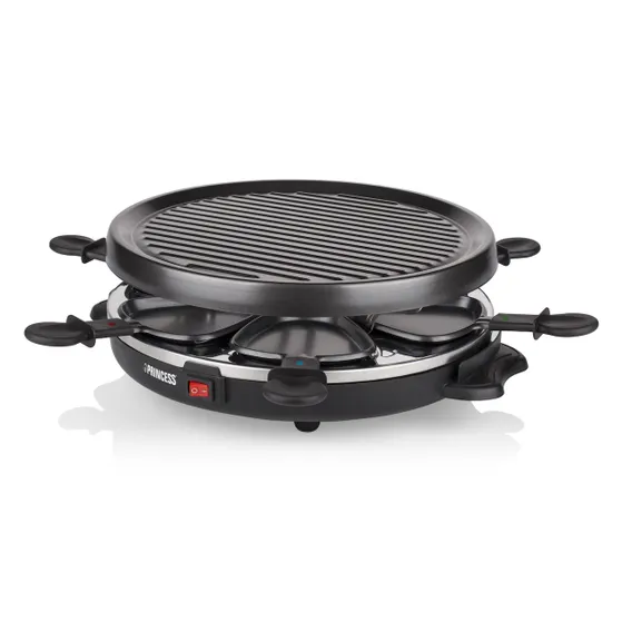 Princess Raclette 6 Grill Party 162725 Zwart