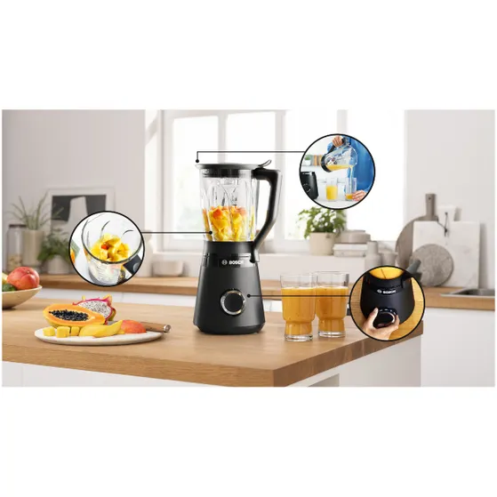 Bosch MMB6172B Zwart