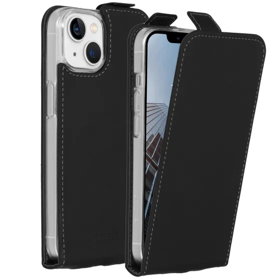 Accezz Flipcase voor Apple iPhone 14 Zwart