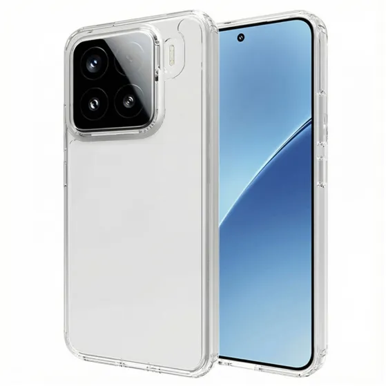 Accezz Xtreme Impact Backcover voor Xiaomi 15 Transparant