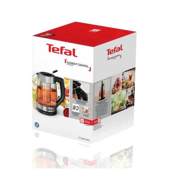Tefal BJ760D Element glass Rvs