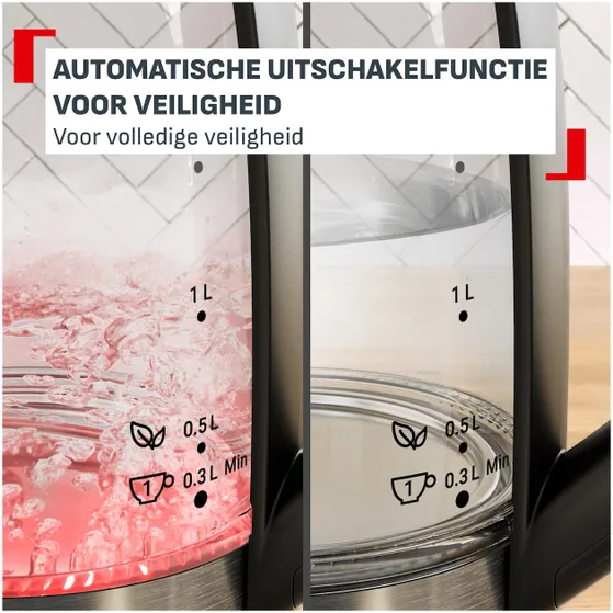Tefal BJ760D Element glass Rvs