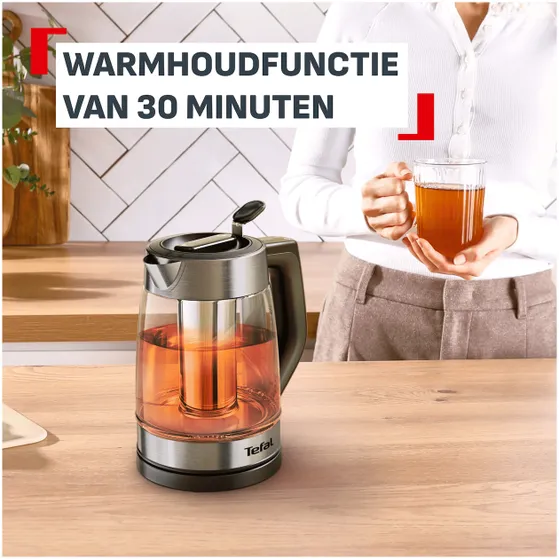 Tefal BJ760D Element glass Rvs