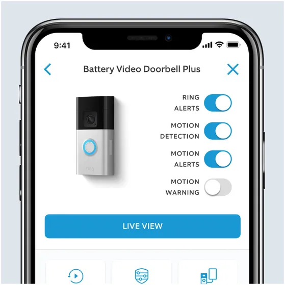 Ring Battery Video Doorbell Plus Zilver