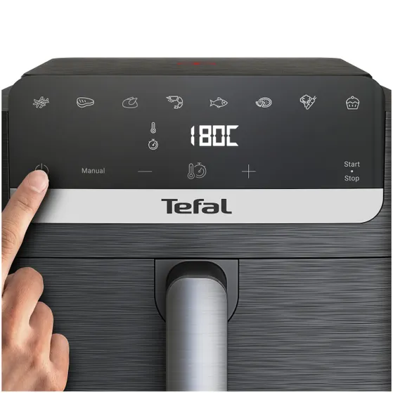 Tefal EY8618 Easy Fry Mega Compact 7.5 L Zwart