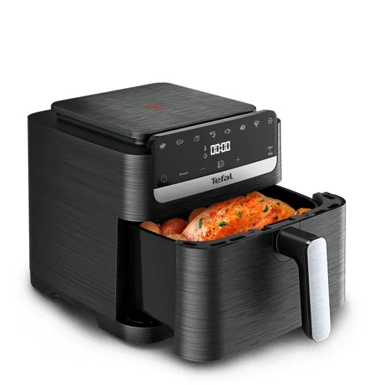 Tefal EY8618 Easy Fry Mega Compact 7.5 L Zwart