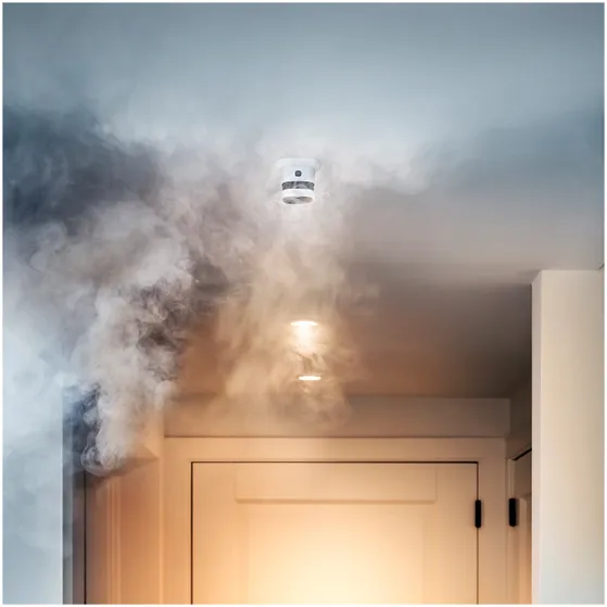 KlikAanKlikUit ZSDR-850 Slimme draadloze rookmelder Wit