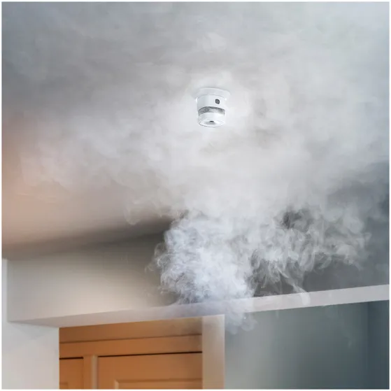 KlikAanKlikUit ZSDR-850 Slimme draadloze rookmelder Wit