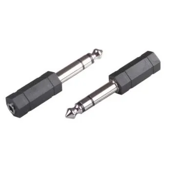 Scanpart audio adapter 3.5mm jack - 6.3mm koptelefoon