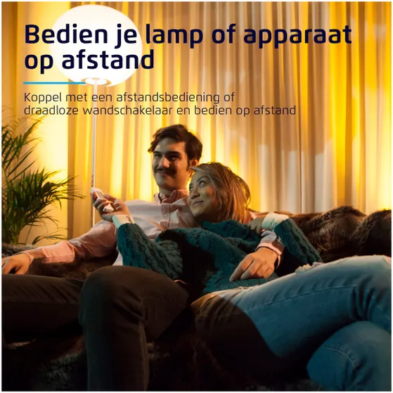 KlikAanKlikUit ACM-2000 Inbouwschakelaar tot 2000W Wit