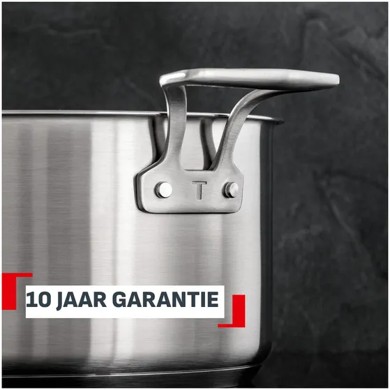 Tefal Set 5-delig (hoge kookpan 22 steelpan 18 kookpan 16/20/24)