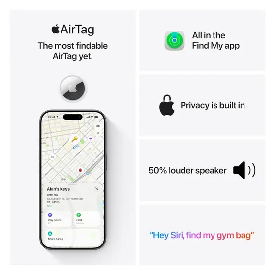 Apple AirTag 2 (4-Pack)