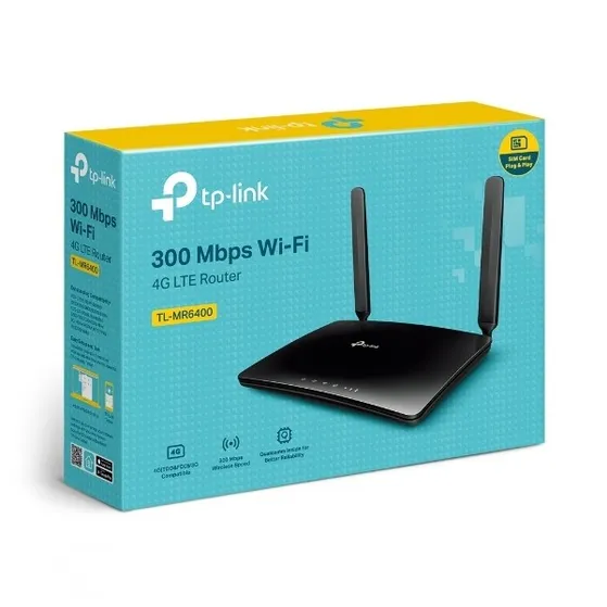 TP-Link TL-MR6400 Wireless N 4G LTE Router