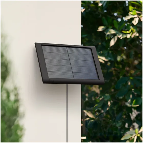 Ring Solar Panel USB-C Zwart