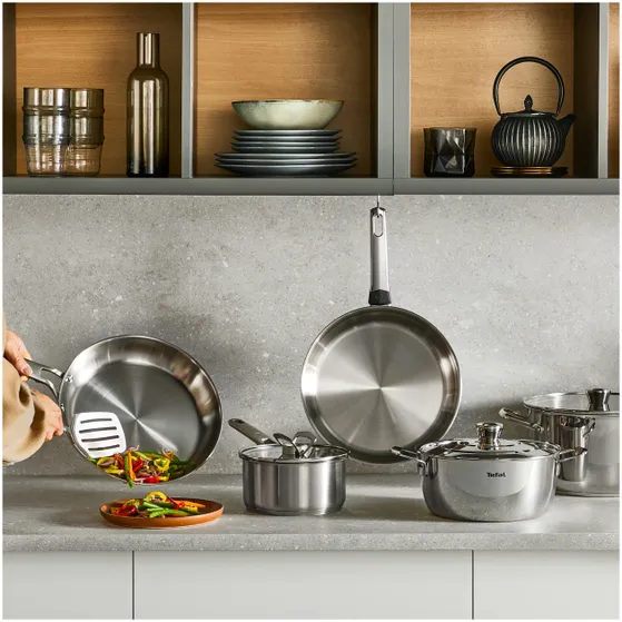 Tefal G76204 Extreme Uncoated Koekenpan 24 cm