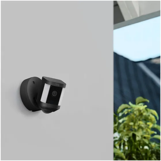 Ring Spotlight Cam Plus Battery Zwart