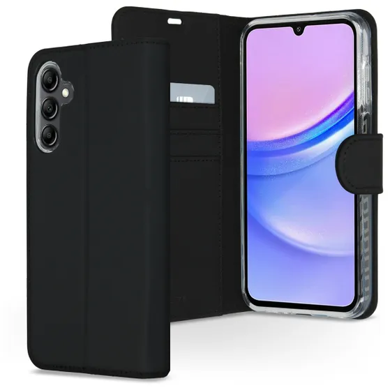 Accezz Wallet Softcase Bookcase Samsung Galaxy A15 (5G/4G) Zwart