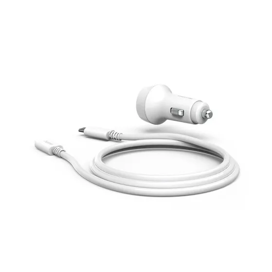 Hama Auto-oplaadset, Lightning, Power Delivery (PD), 20W Wit