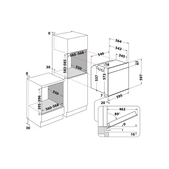 Whirlpool WOI78HT1SBA