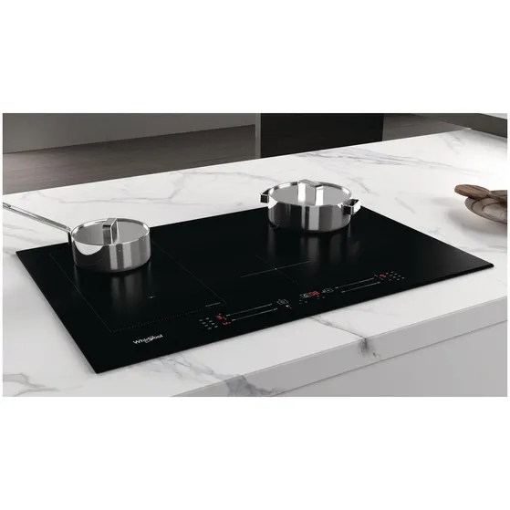 Whirlpool WL S3377 BF Zwart