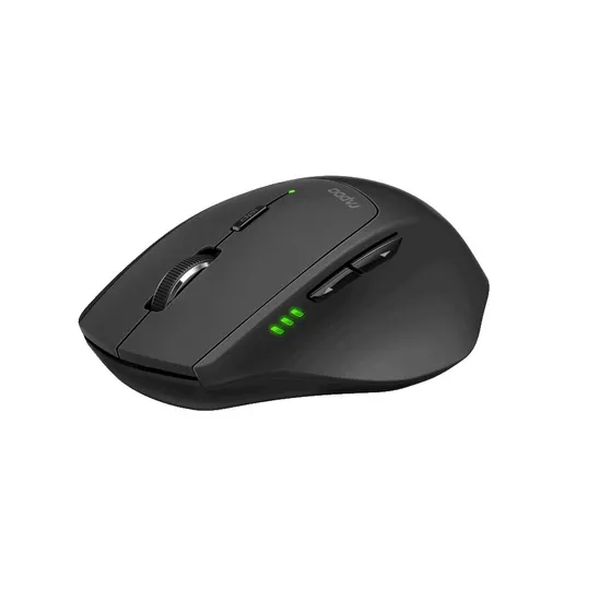 Rapoo MT550 Multi-mode Wireless Optical Mouse Zwart