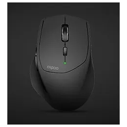 Rapoo MT550 Multi-mode Wireless Optical Mouse Zwart