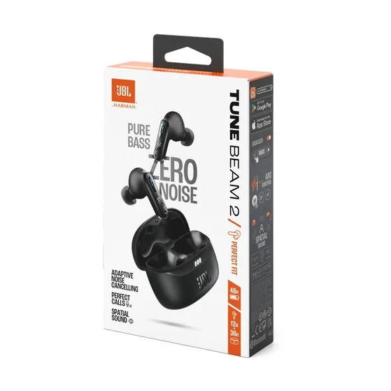 JBL TUNE BEAM 2 Zwart
