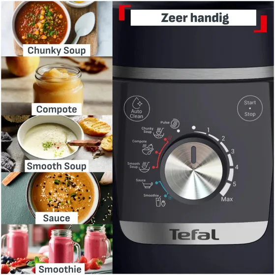 Tefal BL5768 Blendforce Cook + 1 mini chopper