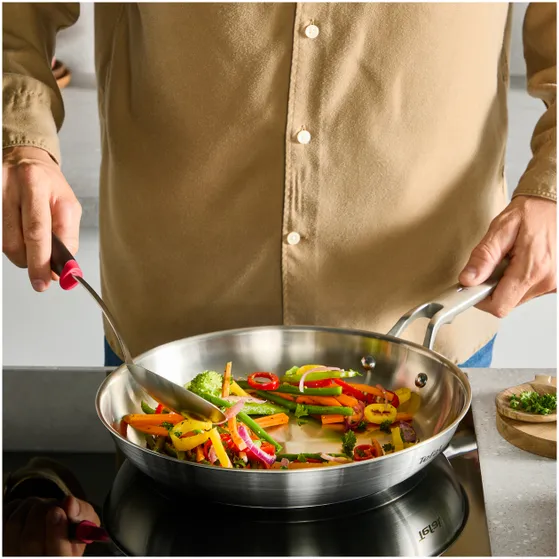 Tefal G76206 Extreme Uncoated Koekenpan 28 cm