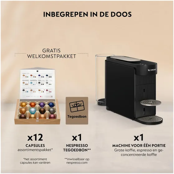 Krups Nespresso Vertuo UP XN9408 Zwart