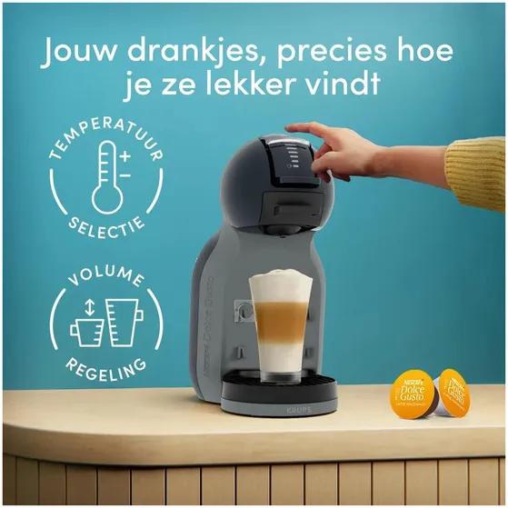 Krups Dolce Gusto KP143B Mini Me 2 Grijs