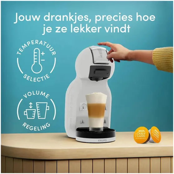 Krups Dolce Gusto KP143G Mini Me 2 Grijs