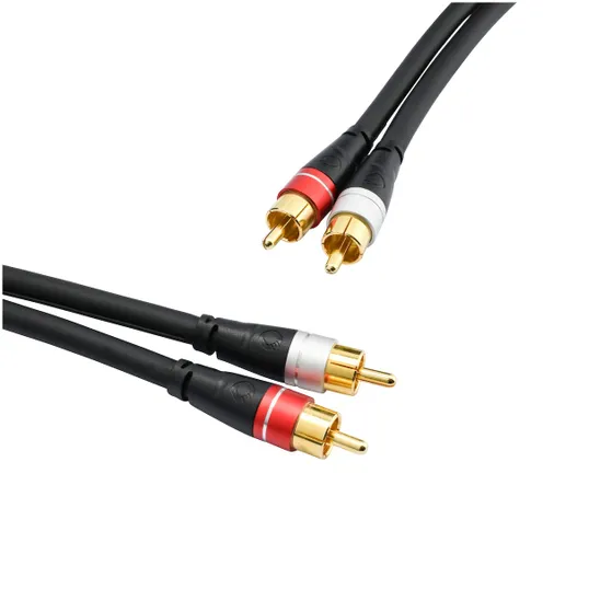 Oehlbach SL RCA CABLE 2,0 M Zwart