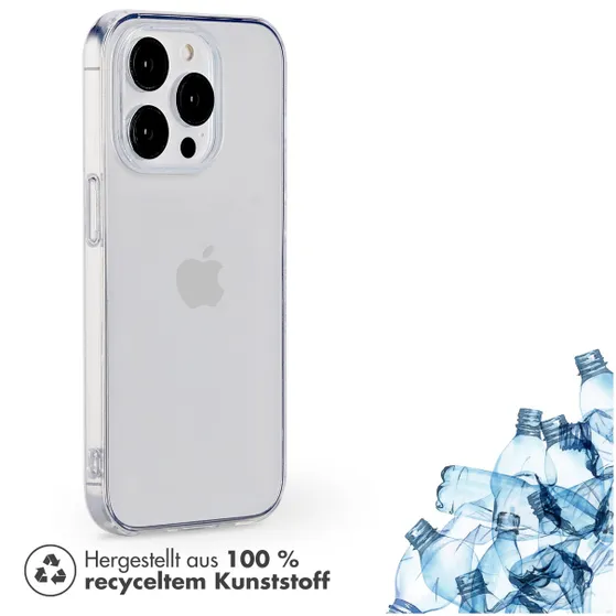 Accezz 100% Recycled Clear Backcover iPhone 14 Pro