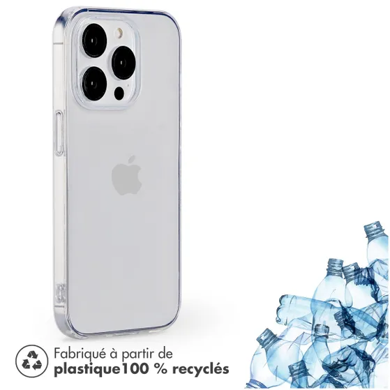 Accezz 100% Recycled Clear Backcover iPhone 14 Pro