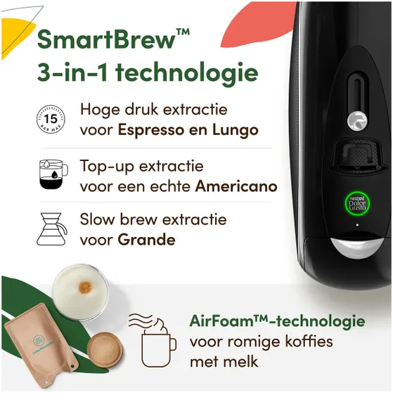 Krups Dolce Gusto NEO YY5678 Latte Zwart