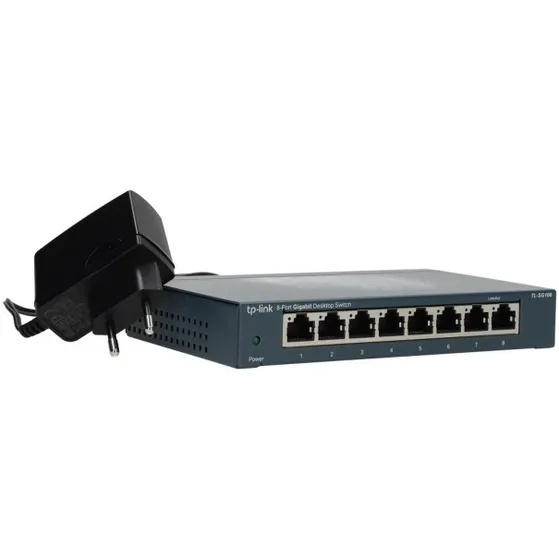 TP-Link TL-SG108 8-Port 10/100/1000Mbps Desktop Switch