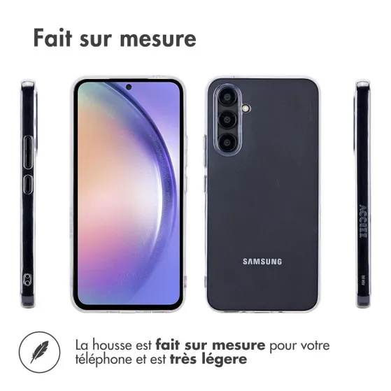 Accezz 100% Recycled Clear Backcover Samsung Galaxy A54 (5G)
