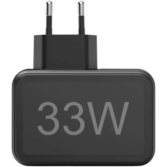 Hama Oplaadstation, 33 watt, 4-voudig (1xQC3.0, 3xUSB-A) Zwart