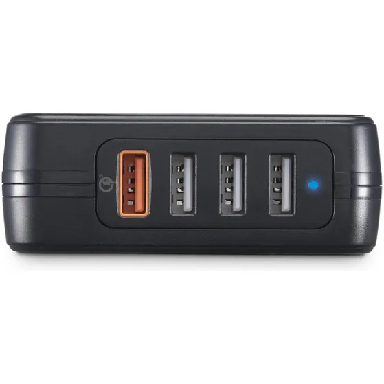 Hama Oplaadstation, 33 watt, 4-voudig (1xQC3.0, 3xUSB-A) Zwart