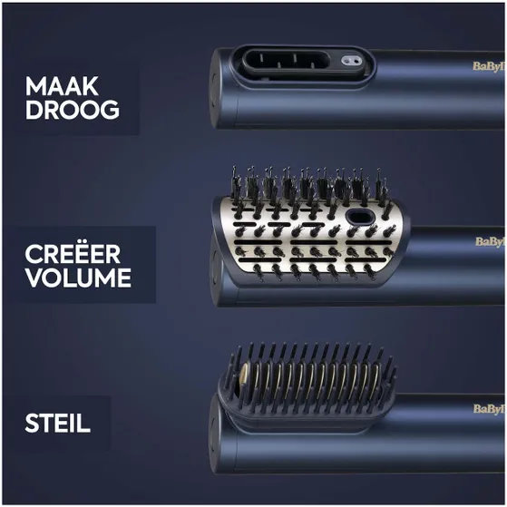 BaByliss AS6550E Wet to Dry 3-in-1 Air Wand Föhn & Styler