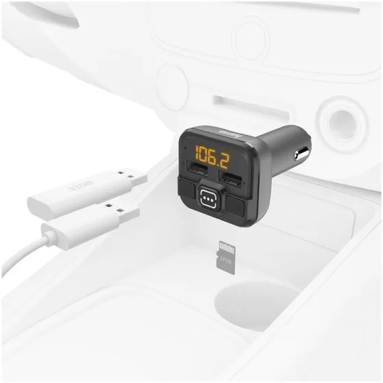 Hama FM-transmitter met Bluetooth-functie